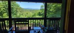 The Stickhouse - Outdoor screened in porch with view